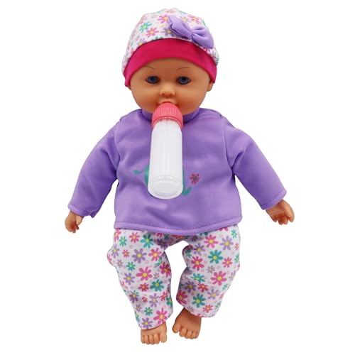 Dream Collection, Baby Keepsake Gift Set - Lifelike Baby Doll and Accessories for Realistic Pretend Play, Hard Body - 14”