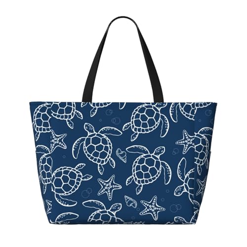 BJQ Beach Tote Bag for Women Beach Bag Waterproof and Sandproof Tote Bag with Wet Bag Large Travel Bag for Weekend Travel