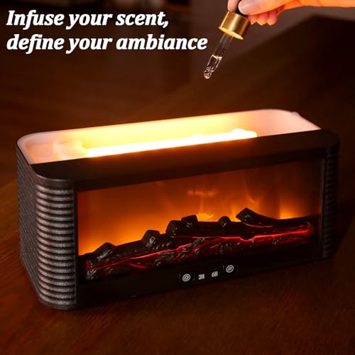 Essential Oil Diffuser for Home, Bedroom Humidifiers, Air Scent Aroma Aromatherapy Ultrasonic Machine, Valentine's Day Gif...