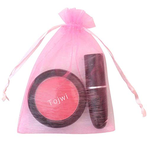 Tojwi 50pcs Organza Bags-Mix Color 3.54''x4.33''(9x11cm) Satin Drawstring Organza Pouch Wedding Party Favor Gift Bag Jewel...