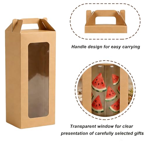 25Pcs Tumbler Gift boxes for glass cup with Handle for 16oz 18oz 20oz Sublimation Glass, Cup boxes for packaging 16oz,Drin...