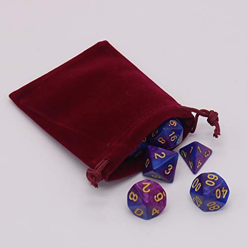 HRX Package Mini Velvet Gift Bag with Drawstring,20PCS Burgundy Red Velvet Cloth Jewelry Pouches (3x4 inches)