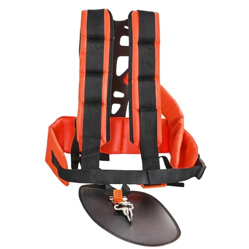 VIABRICO Trimmer Shoulder Strap Padded Universal Adjustable, Weed Eater Harness, Brush Cutters Harness Nylon Double Should...