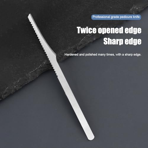 1 pc Pedicure Tools, Stainless Steel Foot Tools and spatulas to Meet The Pedicure Needs of Men and Women