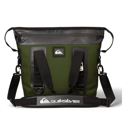 Quiksilver Zipperless Backpack Cooler 30L, Holds 36 Cans, 48 Hour Insulation, Leakproof & Waterproof Design, Heavy Duty TP...