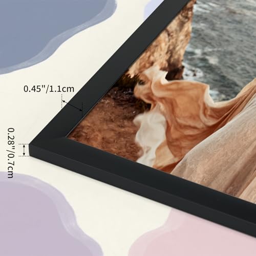 Wtrgas 4x6 Picture Frames Set of 10 for Displaying 4 x 6 Photos, Multi 4x6 Frames Collage for Wall or Tabletop, Horizontal...