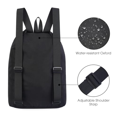 WANDF Swim Bag Mesh Drawstring Backpack Beach Backpack for Swimming, Gym, and Workout Gear