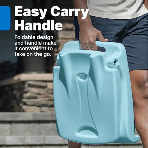 Step2 Folding Flip Seat, Lightweight Portable Outdoor Chair for Poolside, Camping, Beach, Boats, Tailgates, Durable Ground...