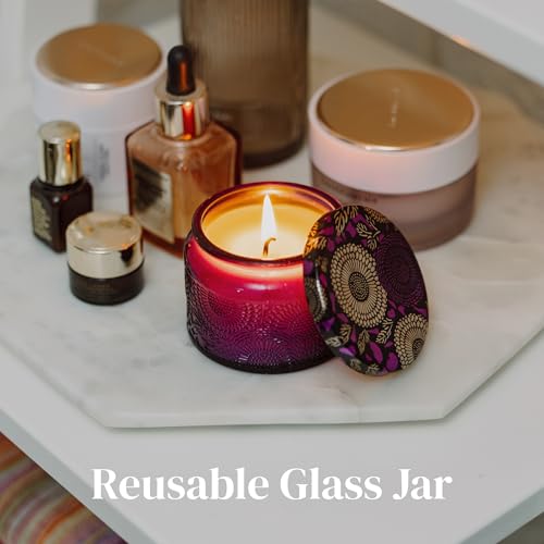 Scented Candle Gift Set for Women - 4 Natural Soy Wax Candles (4.4 oz) & 2 Fragrance Sachets - 160 Hour Total Burn Time - ...