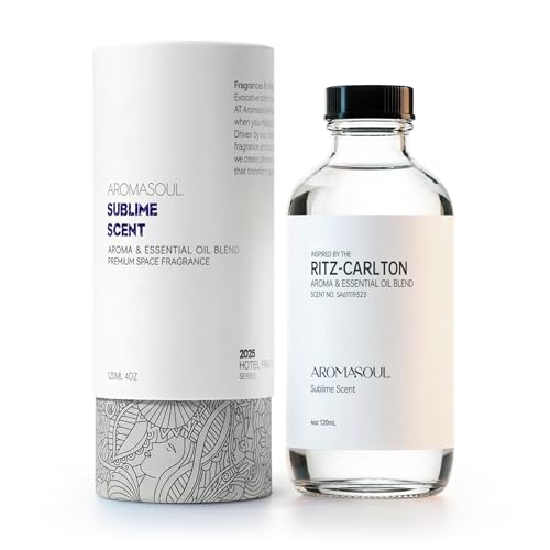 Hotel Diffuser Oil Inspired by Ritz-Carlton Scent - Premium Fragrance Oil No. SA61119323 for Ultrasonic and Waterless Diff...