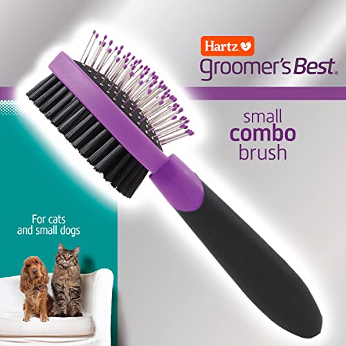 Hartz Grooming Supplies, Groomers Best Combo Brush for Dogs and Professionals 6-in-1 Dog Shampoo and Combo Brush Bundle, G...