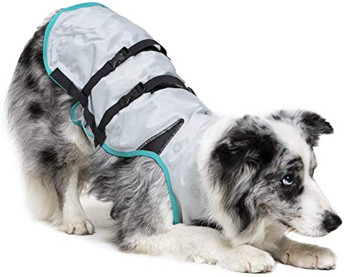 Suitical Dry Cooling Vest for Dogs | Canine Cooling Vest for Hot Weather | Dog Cool Down Jacket | Machine Washable | S | N...