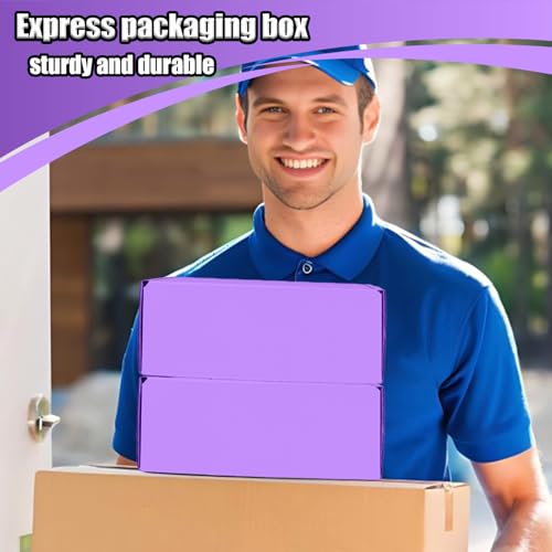 Small Shipping Boxes, 50 Pack Cardboard Box Corrugated Mailer Boxes Small Corrugated Boxes For Shipping Packaging Craft Gi...