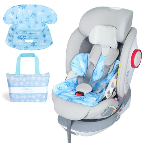 Orzbow Car Seat Cooling Pad with Insulated Bag, Gel Car Seat Cooler Pad for Babies, Toddler, Infant, Portable Cooling Mat ...