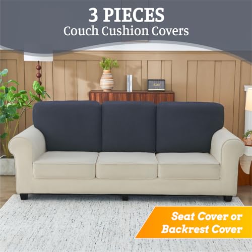 BT.WA Sectional Couch Covers for Sofa Cushion L Shaped Couch Cover Washable Soft Couch Cushion Covers Stretch Sofa Slipcov...