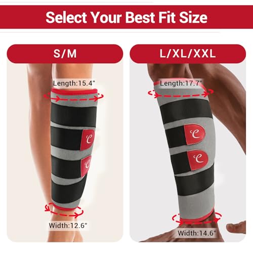 Comfytemp Leg Heating Pad, FSA Eligible Items Only List Wearable Heat Pad for Leg and Calf, HSA Electric Heat Wrap for Thi...