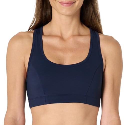 Amazon Essentials Women's Active Total Train Medium Support Racerback Sports Bra