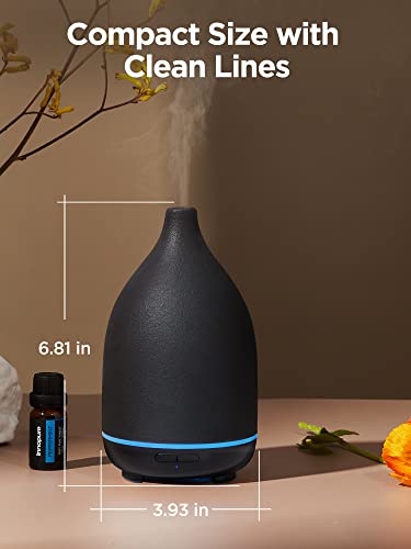InnoGear Oil Diffuser, 150ML Ceramic Diffuser for Essential Oils Handcrafted Aromatherapy Diffuser Mother's Gift Ultrasoni...