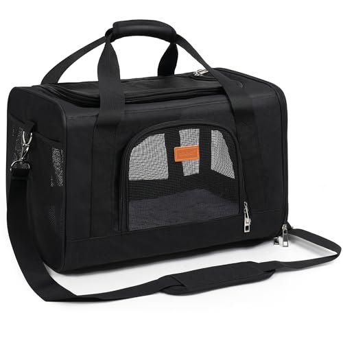 ROYPET Cat Carrier,Portable Pet Carrier Bag for Cats and Small Dogs,Foldable Soft-Sided and Scratch-Proof mesh Cat Bag Pet...
