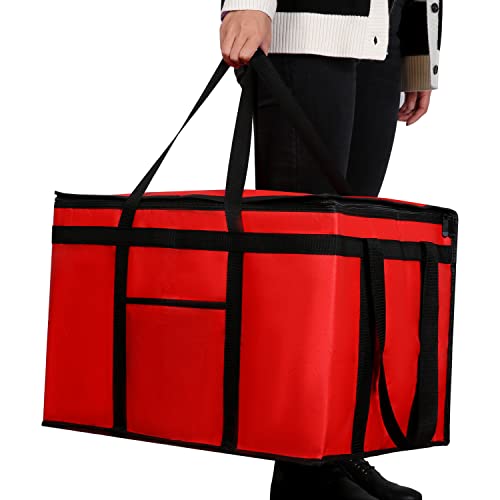 musbus Extra large XXXL Insulated Food Delivery Bag Cooler Bags Keep Food Warm Catering Therma Catering Bag for doordash 2...