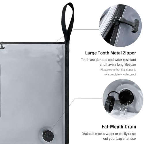 Buffalo Gear Insulated Fish Cooler Bag Portable Fish Kill Bag Keep Ice-cold More Than 48 Hours