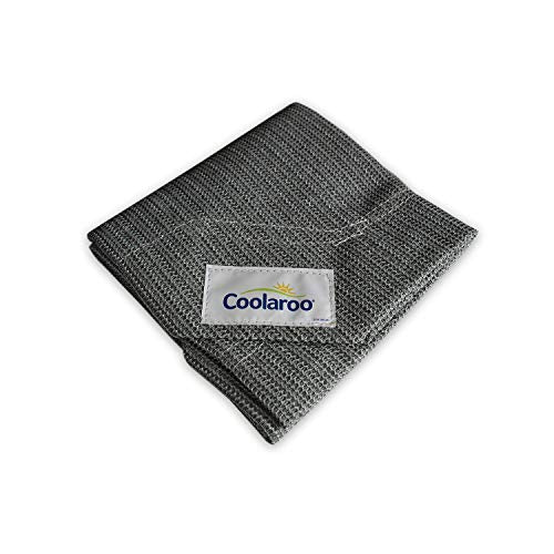 Coolaroo The Original Elevated Pet Bed Replacement Cover, Large Gunmetal , 51"L x 51"W x 0.3"Th