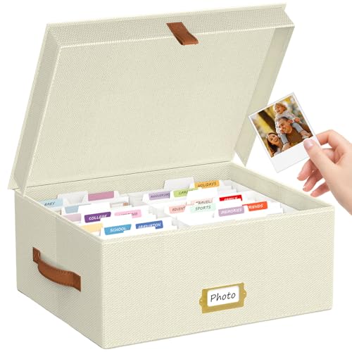Photo Storage Box, Photo Box, Picture Organizers, Box Memories, Decorative Photo Storage Box, The 2026 Multi-functional St...