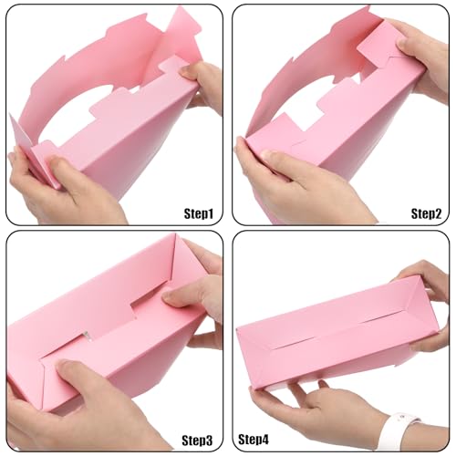 Cedilis Set of 20 Envelope Gift Box, Flower Boxes for Arrangements, Paper Floral Bouquet Packaging Box, Florist Supplies f...