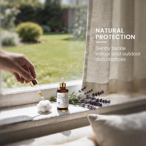 HIQILI Lavender Essential Oil for Diffuser, Aromatherapy & Air Freshening, Ideal for Relaxing Tense Mood, Eliminating Odo...