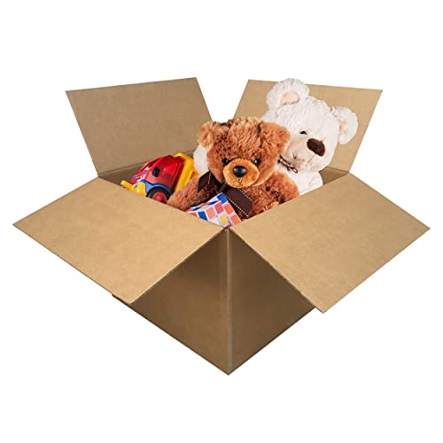UBMOVE Large Moving Boxes 20'' x 20'' x 15'' (Pack of 6), Corrugated Cardboard Boxes for Packing, Shipping & Moving