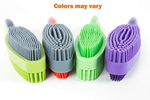 FURemover Duo Pet Hair Rubber Brush, Dual Sided to Easily Remove Fur and Lint from Clothing and Upholstery, Thick Bristles...