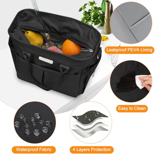 MAXTOP Lunch Bag Women for Work Insulated Thermal Lunch Box for Men with Wide-Open Pocket Reusable Leakproof Cooler Bags w...