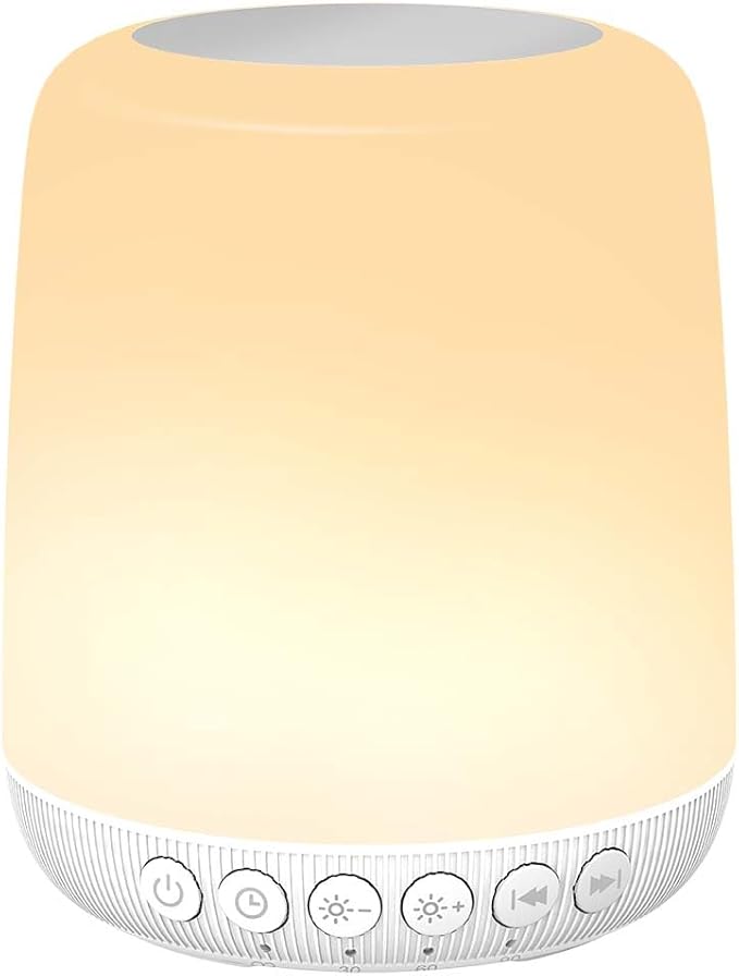 iMosleep Night Light LED Touch Night Dimmable with 20 Levels of Brightness 4 Timer Rechargeable Battery for Bedroom Baby N...