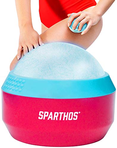 Sparthos Cold Massage Roller Ball - Fitness Cryosphere Massager - Cryo Cryocup Ice Massage Cups - for Muscle, Face, Body M...