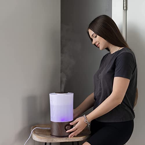 BlueHills Premium 2000 ML XL Essential Oil Diffuser Aromatherapy Humidifier for Large Room Home 40 Hour Run Huge Coverage ...