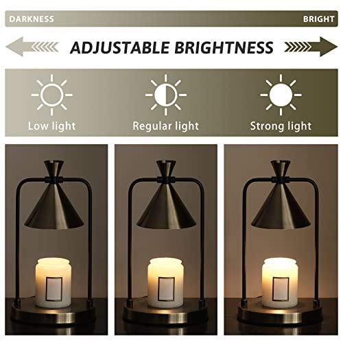 Qoyntuer Candle Warmer Lamp with Timer Dimmer, Birthday Gifts for Women Mom, House Warming Gifts New Home Room Decor, Plu...