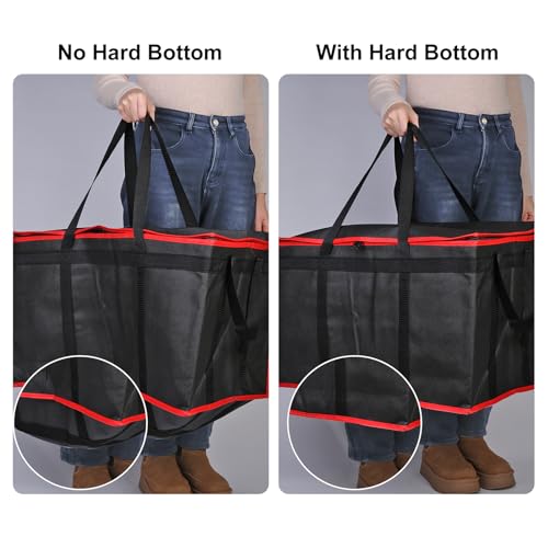 Bodaon 1PK Removable Hard Bottom for 23" W X 14" D Bag, XXX-Large Foldable Insulated Plate for Reusable Grocery Shopping B...