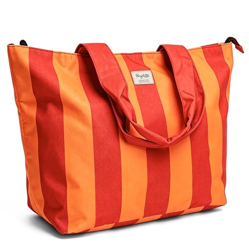 Bagelite Beach Bags Waterproof Sandproof, XL Large Pool Tote Bag for Women