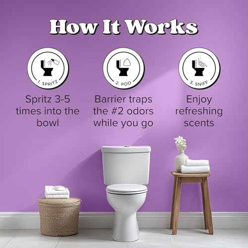 Poo-Pourri Before-You-Go Pocket Toilet Spray, Travel Essentials, 1 Fl Oz, Spring Variety 3 Pack, Each Up to 50 Uses, On-Th...