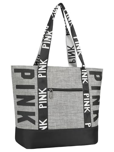 MOPERIL Travel Tote Bags for Women, Waterproof Beach Bag Spend the Night Bags for Women, Travel & Overnight Bag
