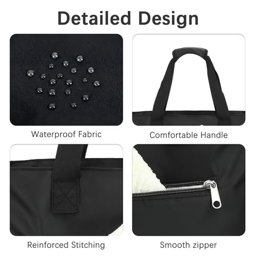 Fammart Waterproof Beach Bag for Women with Wet Pocket, Beach Tote Compatible with Stanley Cup for Pool Travel Cruise
