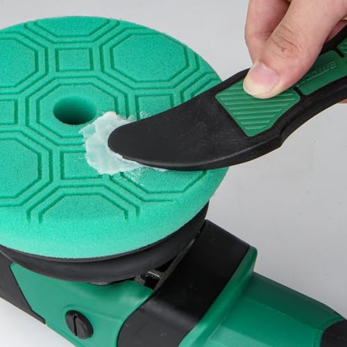 BATOCA Foam Buffing Polishing Pad Conditioning Brush, Cleaning Recondition Spur Tool for Woolen, Microfiber Polishing Comp...