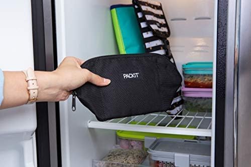 Packit, Snack Bag Freezable Black