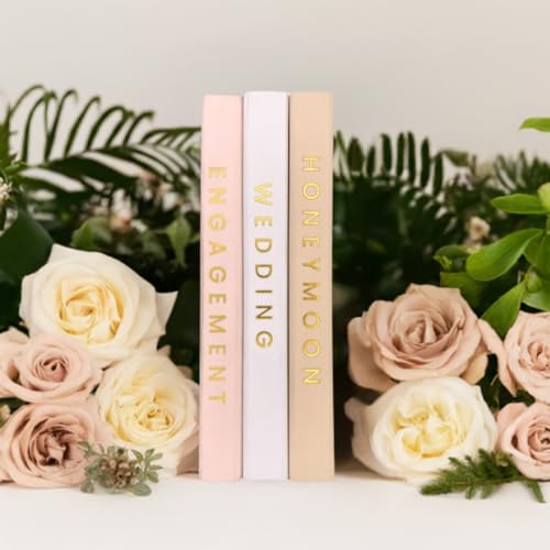 3-in-1 Ultimate Wedding Album Collection: Physical and Digital Photos for Wedding, Engagement, Honeymoon-Wedding Gifts, Br...