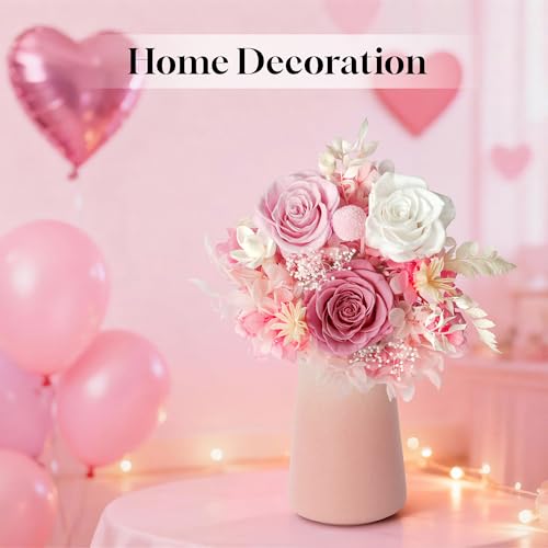 Childom Mothers Day Rose Gifts for Mom,Birthday Gifts for Women,Preserved Flowers for Delivery,Mothers Day Flowers Gift fo...
