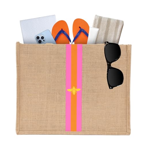 Large Beach Bag Jute Woven Tote