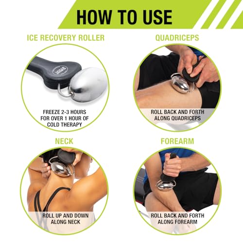 Pro-Tec Athletics Rollers, RM Extreme, RM Extreme Mini Roller, Cryosteel Ice Roller, Portable Roller, Deep Tissue Massage,...