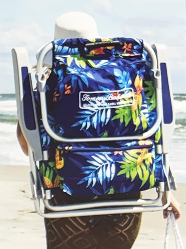 Tommy Bahama 5-Position Backpack Beach Chair with Pillow (Night Floral)