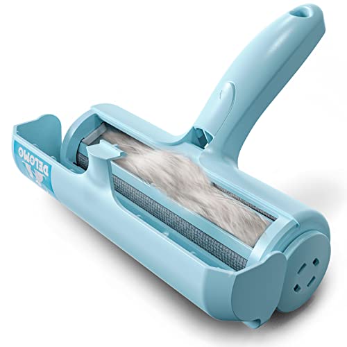 DELOMO Pet Hair Removal Tool, Pet Hair Remover - Lint Roller for Pet Hair - Cat and Dog Hair Remover for Couch, Furniture,...
