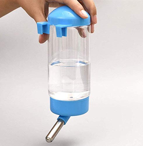 LAPXSNZD 2Pcs 16Oz No Drip Small Animal Water Bottle,Bpa Free Best Water Bottle for Small Pet Bunny Ferret Hamster Rabbit ...